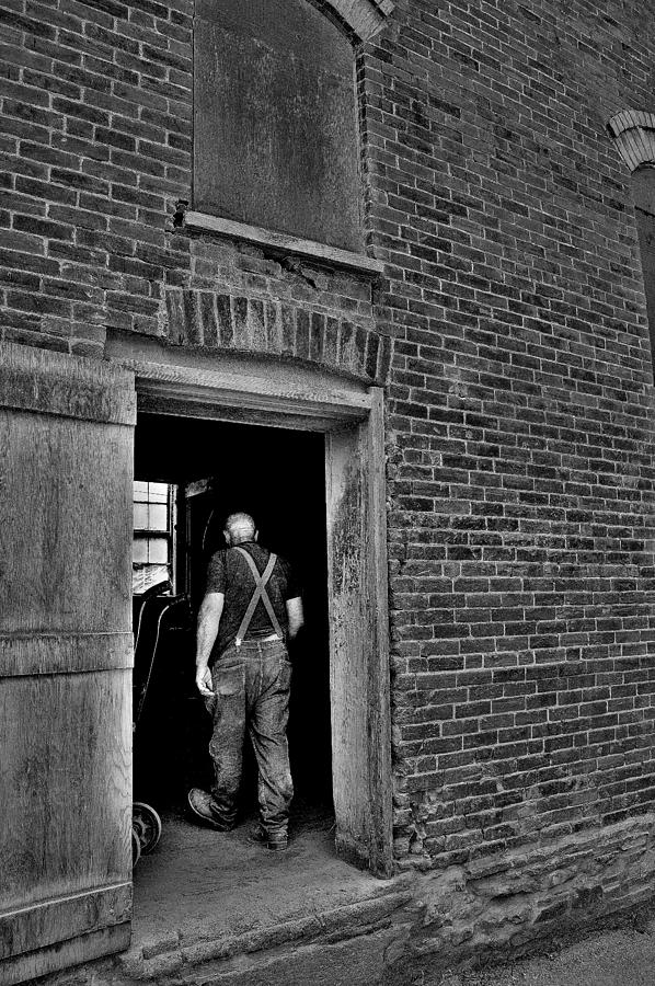 Flour Mill Man - Canada Photograph by Jeremy Hall