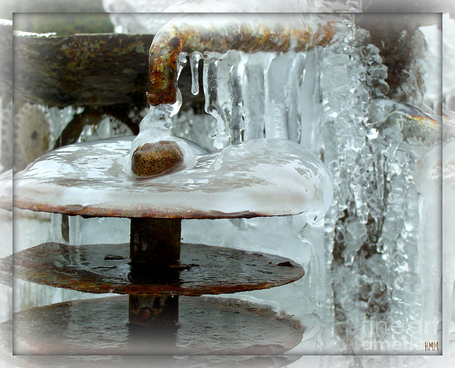 Winter Photograph - Flow Frozen by Heidi Manly