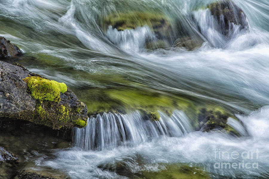 Waterfall Photograph - Flow by Timothy Hacker