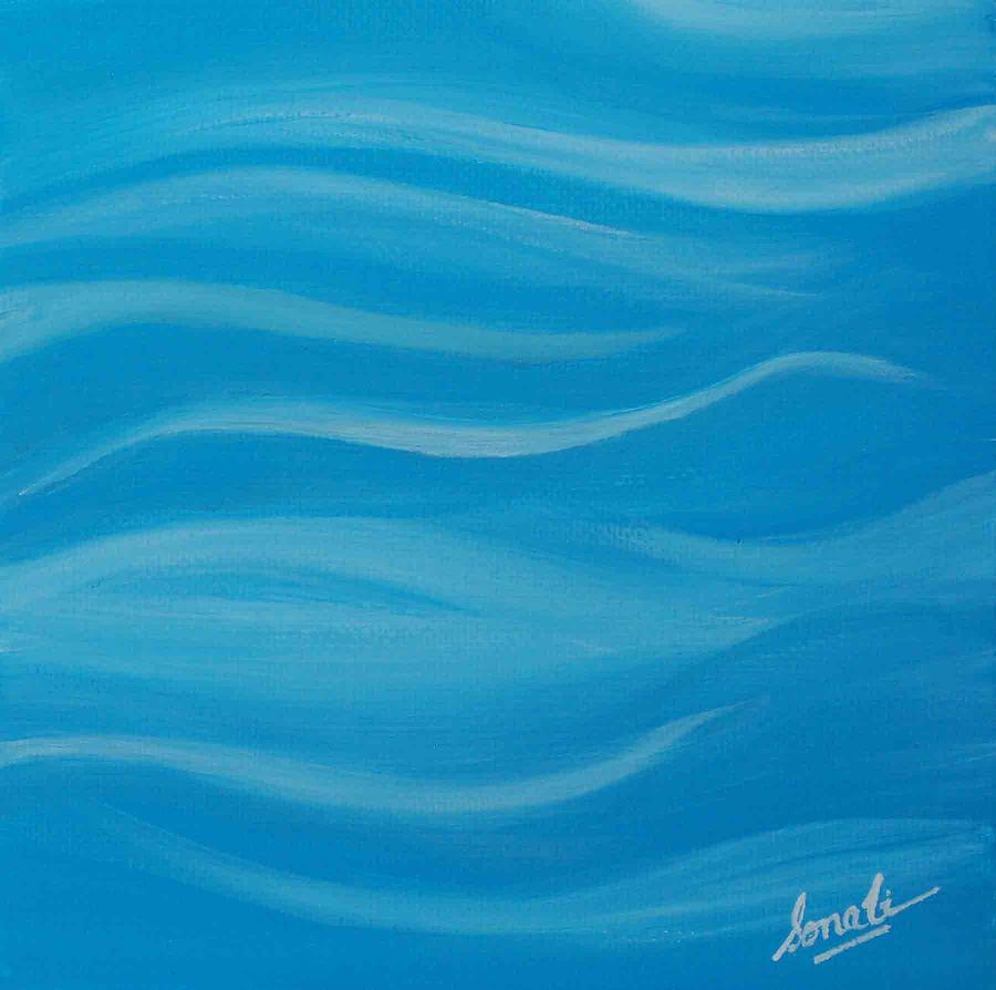 Flow2 Painting by Sonali Kukreja