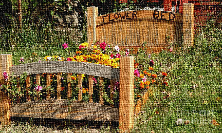 Flower Bed Photograph by Living Color Photography Lorraine Lynch