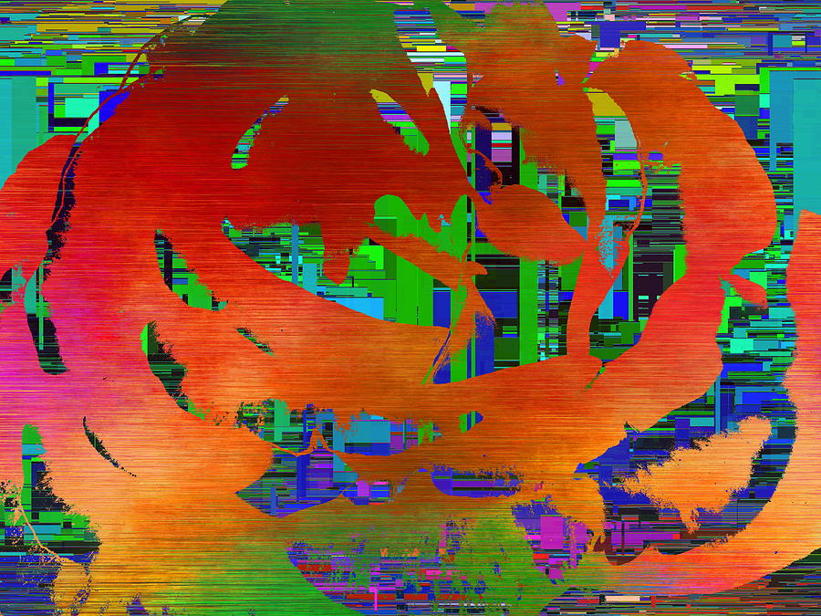 Flower Cubed 4 Digital Art by Tim Allen