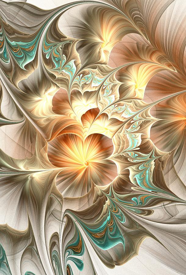Surrealism Digital Art - Flower Daze by Anastasiya Malakhova