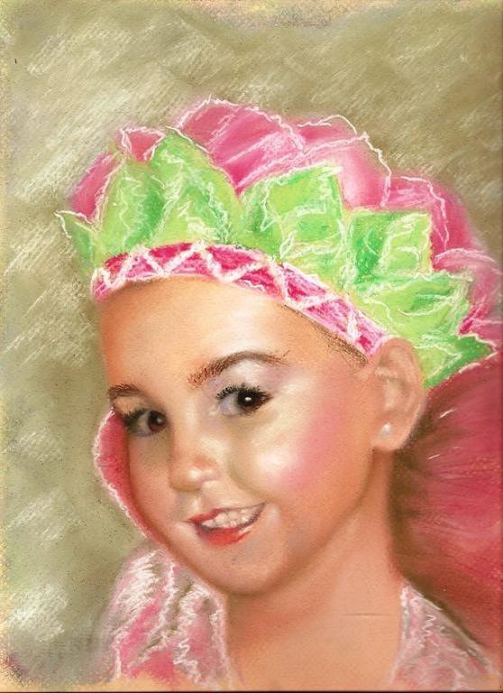Flower Fairy Pastel by Lori Ippolito