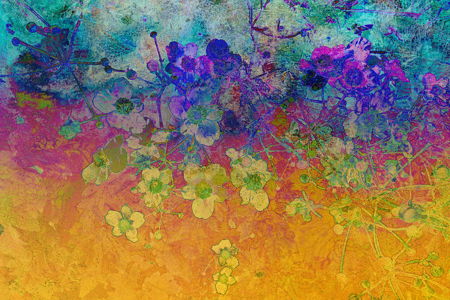 Flower Fantasy Two Digital Art by Ann Powell