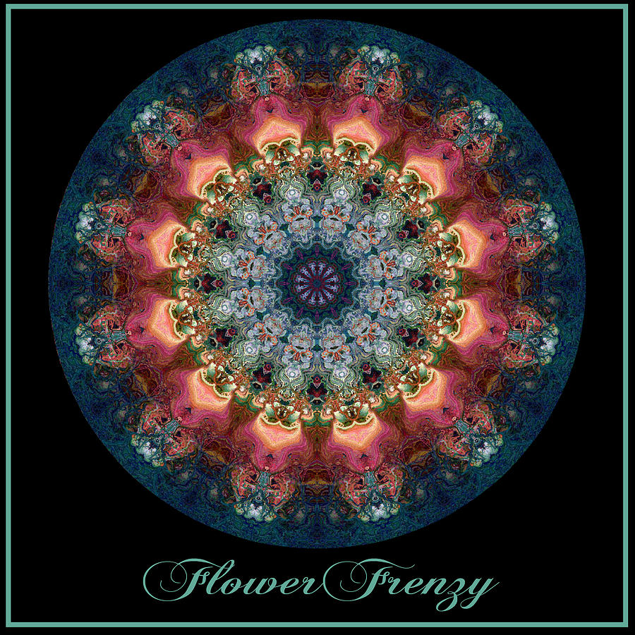 Flower Frenzy No 4 Digital Art by Charmaine Zoe