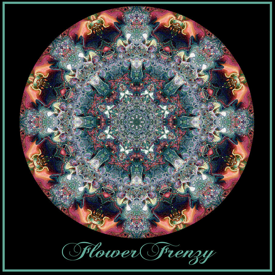 Flower Frenzy No 6 Digital Art by Charmaine Zoe