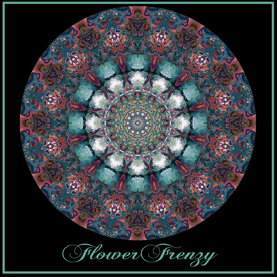 Flower Frenzy No 7 Digital Art by Charmaine Zoe