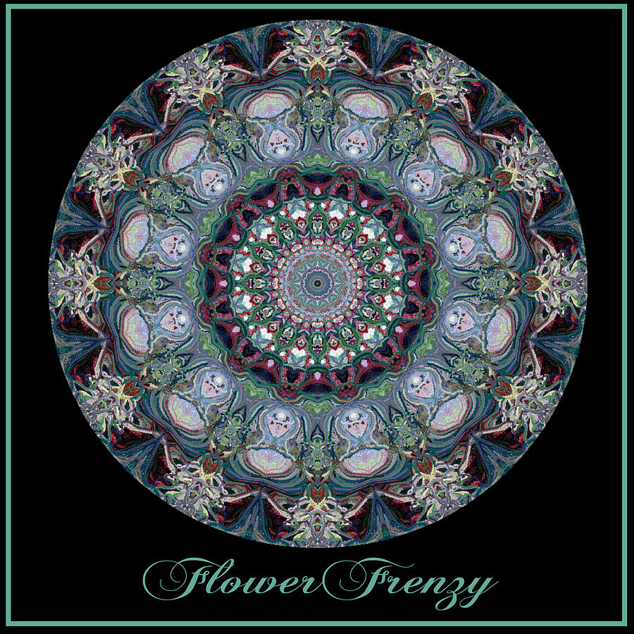 Flower Frenzy No 8 Digital Art by Charmaine Zoe