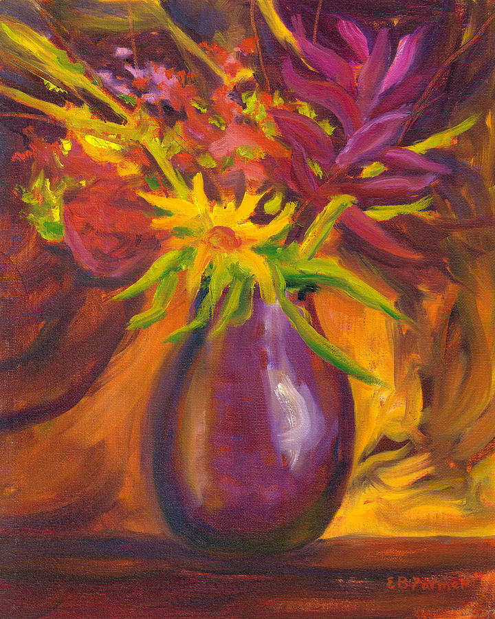 Flower Fushion Painting by Elaine Farmer - Fine Art America