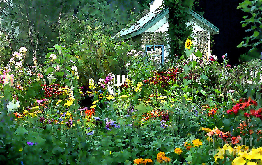 Flower Garden 1 Photograph by Rich Killion