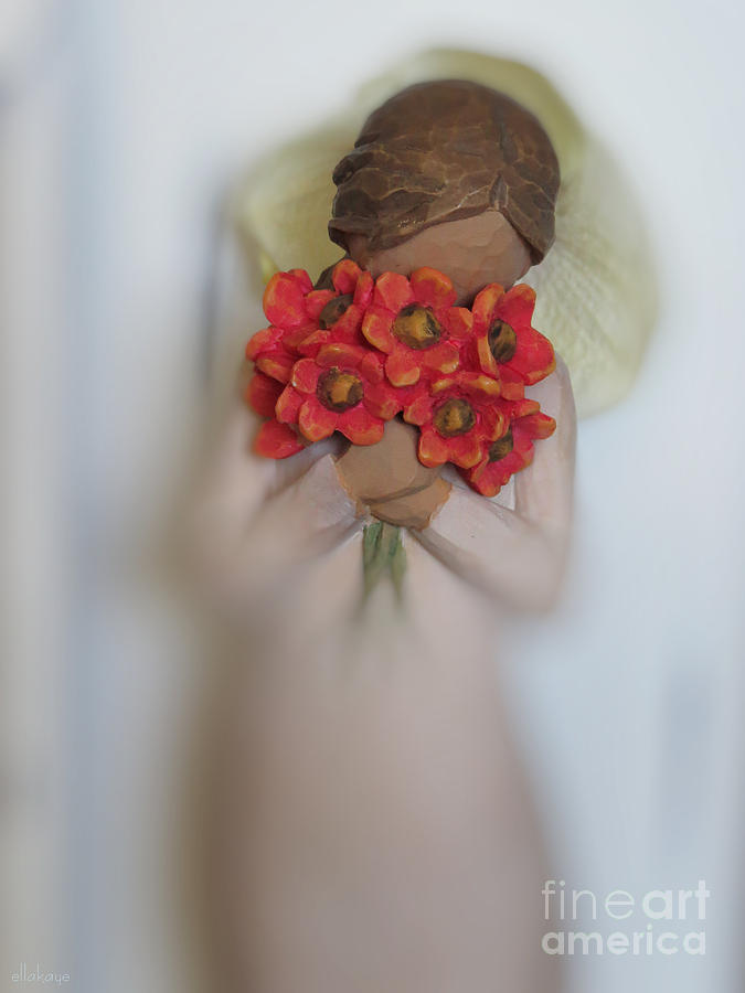 Flower Girl Photograph by Ella Kaye Dickey