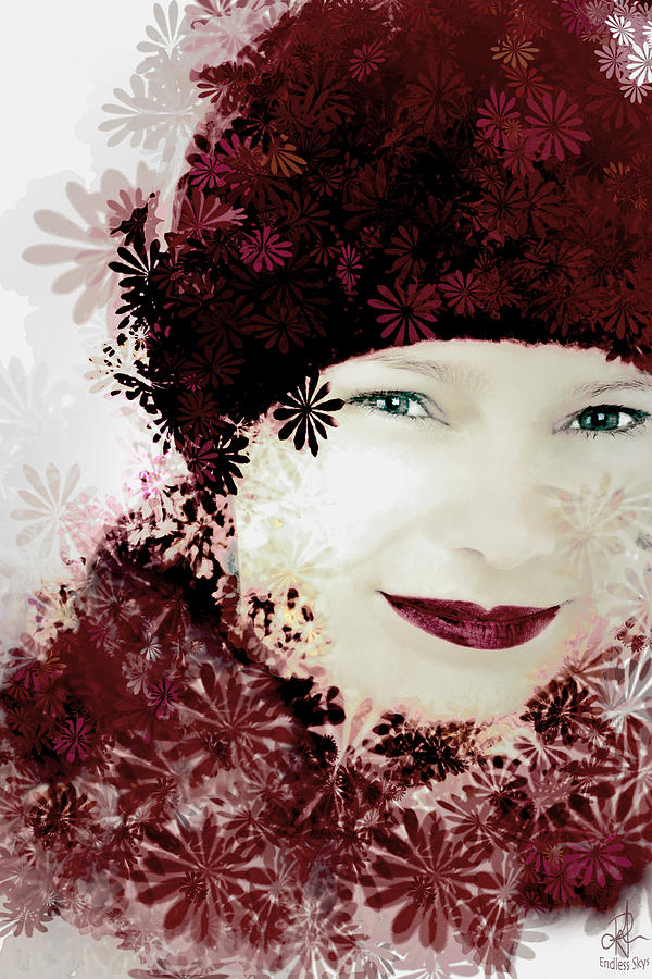 Flower Girl Digital Art by Pennie McCracken