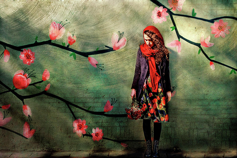 Flower Girl Photograph by Sahar Karami