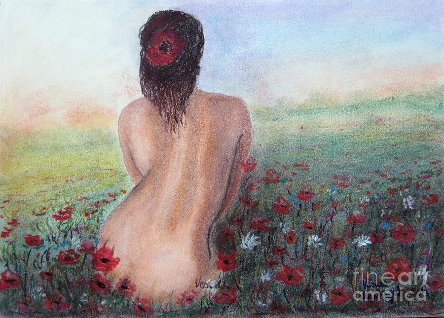 Flower Meadows Pastel by Vesna Martinjak