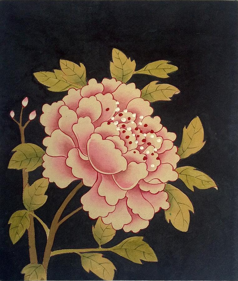 Flower Painting by Minhwa Art