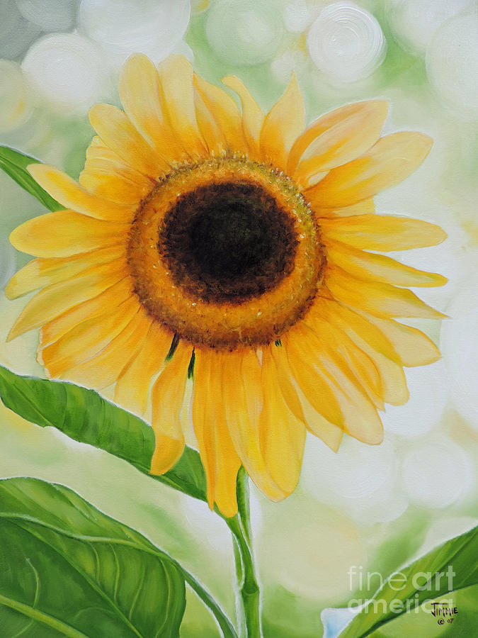 Flower of the Sun Painting by Jimmie Bartlett