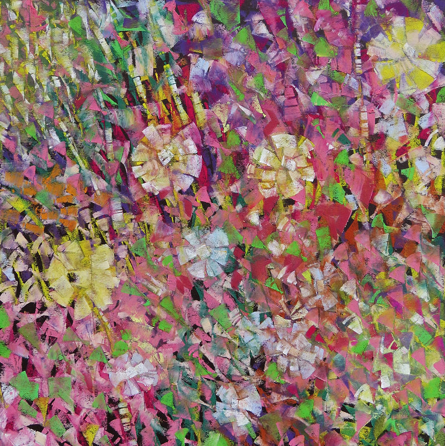 Flower Painting - Flower Power by Katie Black