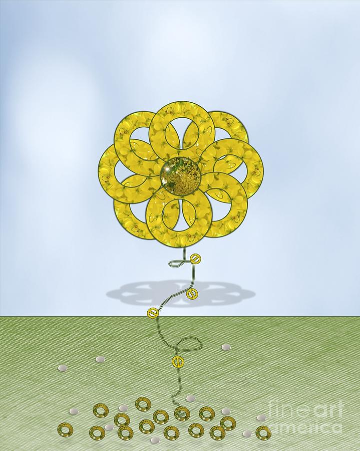 Flower Power-no2 Digital Art by Darla Wood