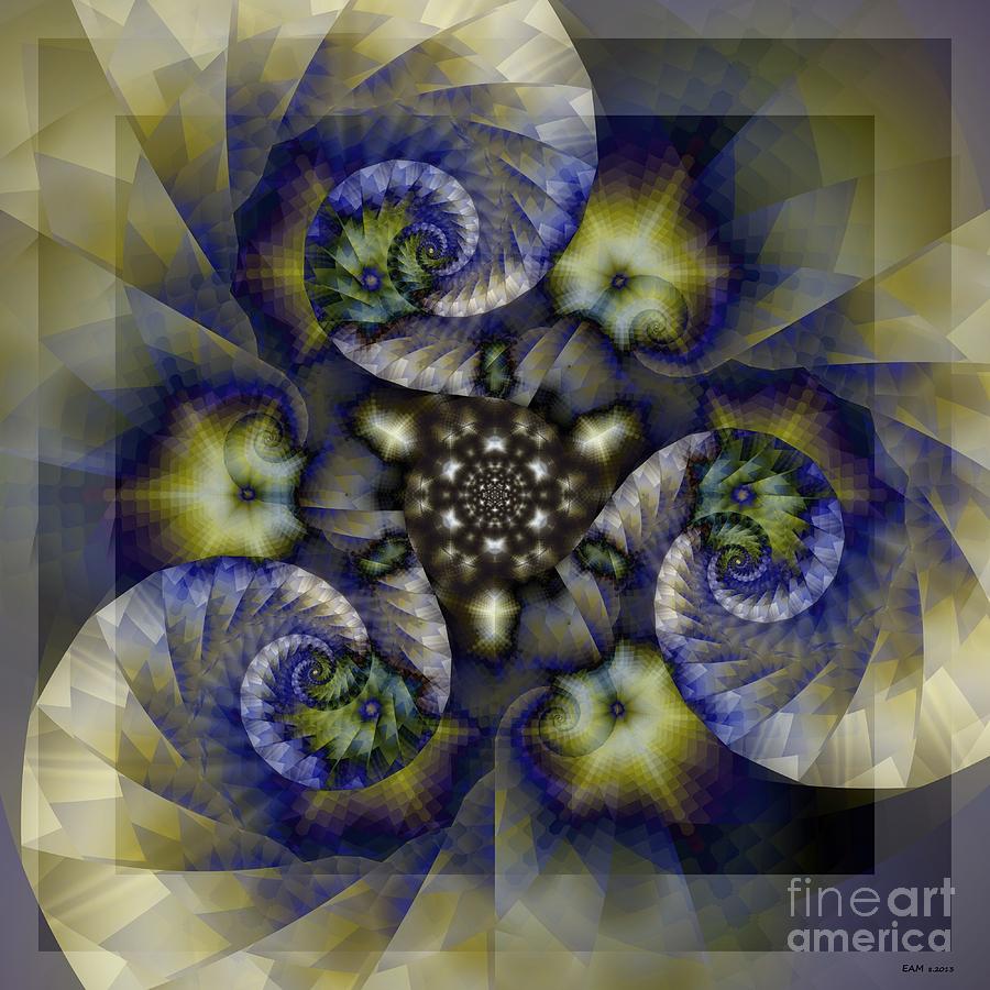 Flower Trance Digital Art by Elizabeth McTaggart