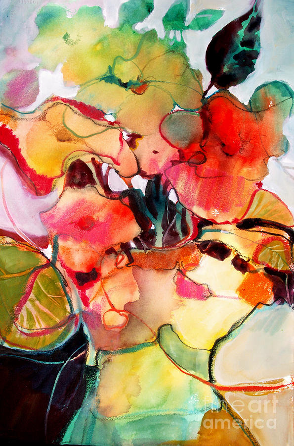 Flower Vase No. 2 Painting by Michelle Abrams
