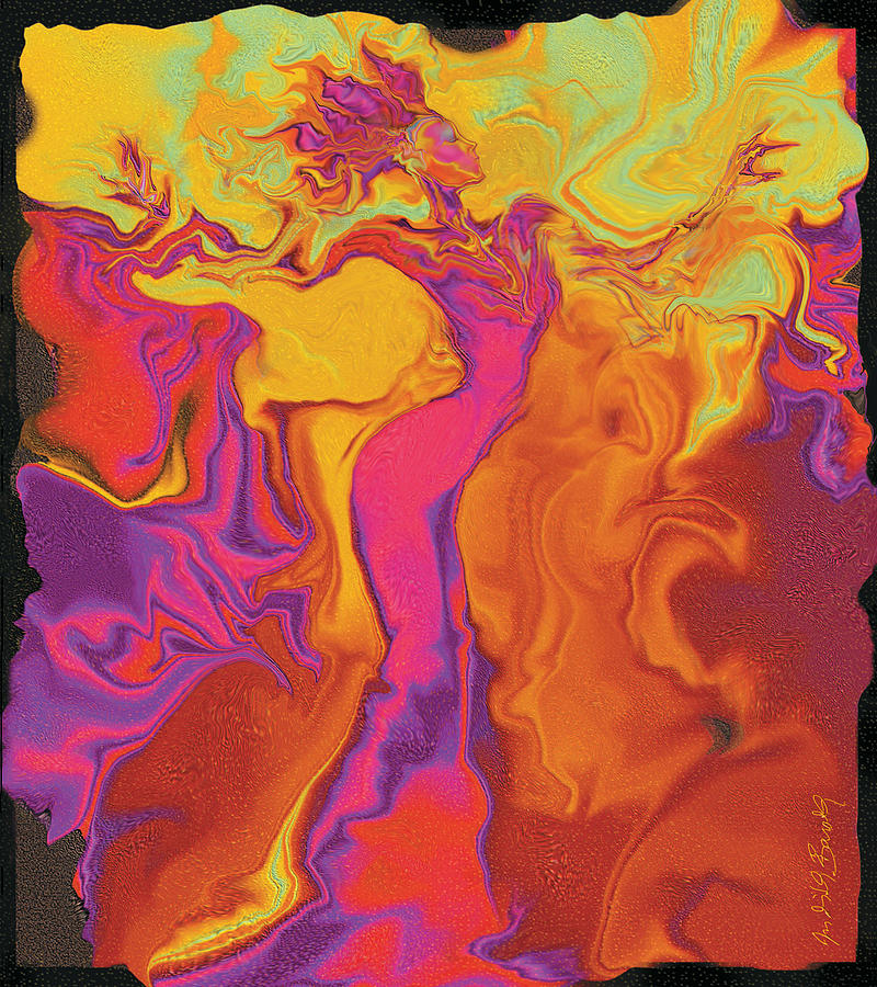 Flowerishing Dancer Digital Art by Judith Barath