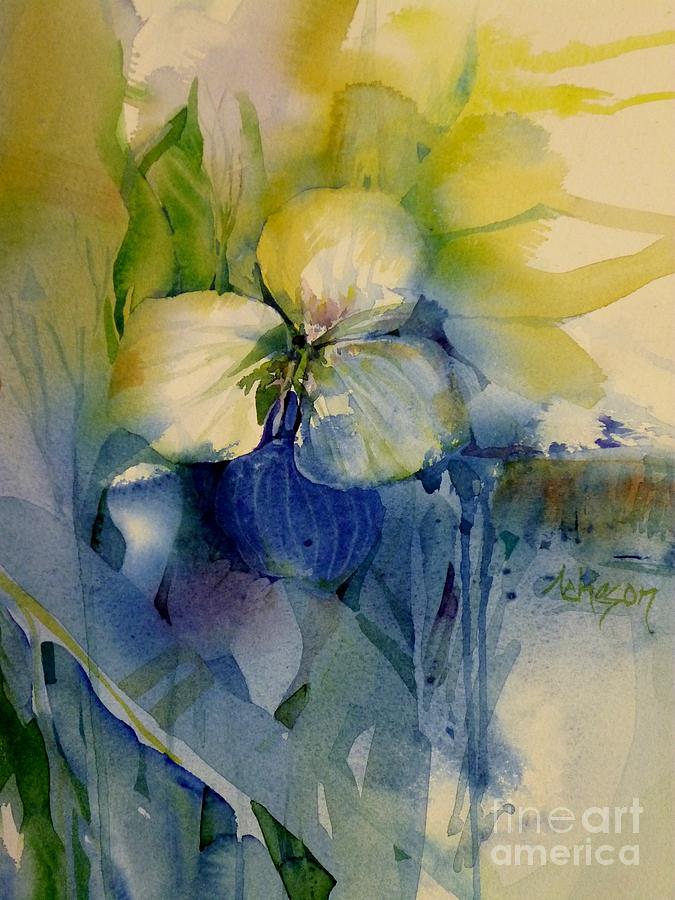 Flowers Painting by Donna Acheson-Juillet