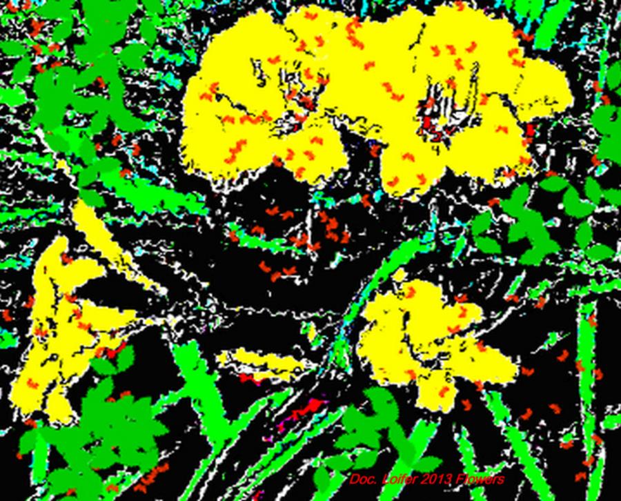 Flowers Digital Art by Dr Loifer Vladimir