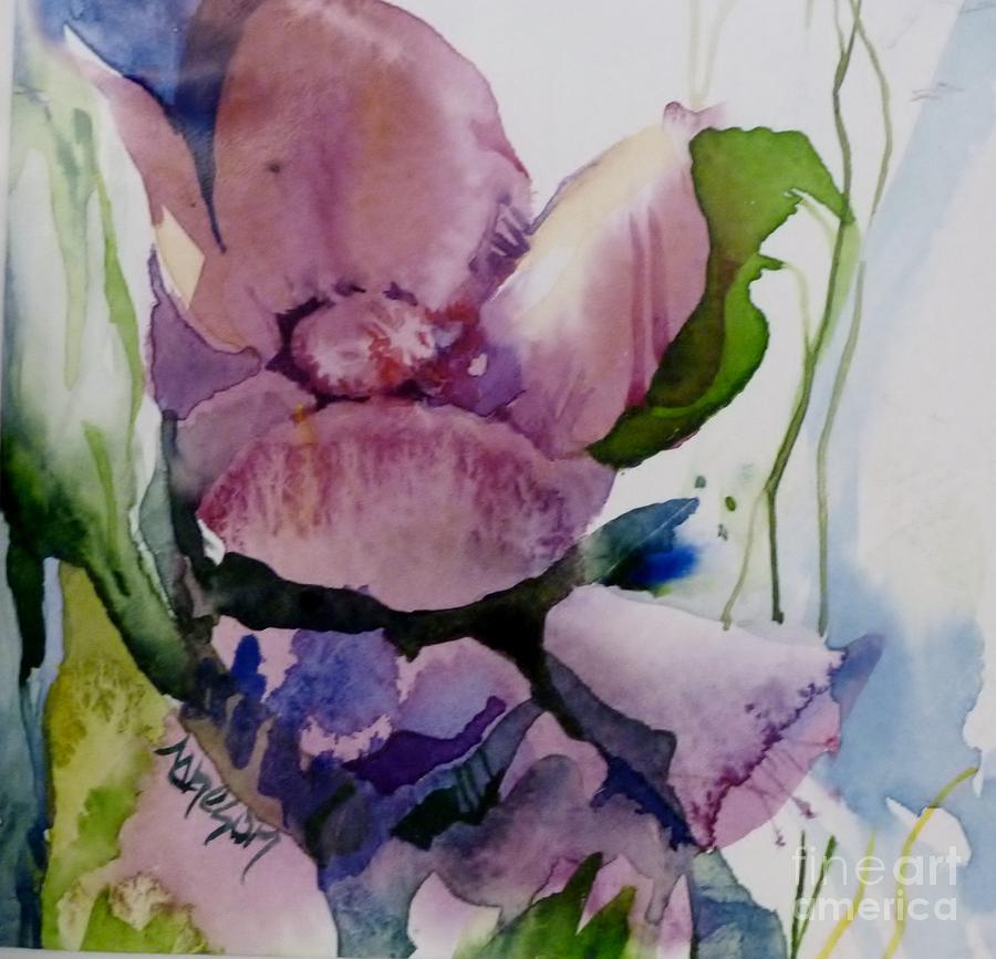 Flowers Flowers Flowers Painting by Donna Acheson-Juillet