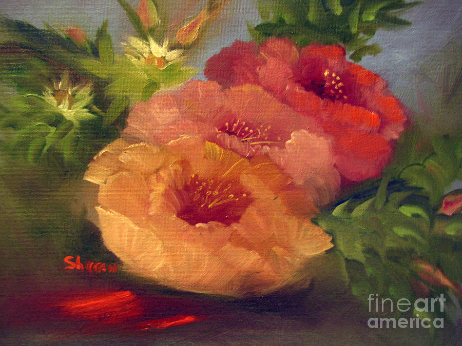 Flower Painting - Flowers for a friend by Sharon Burger