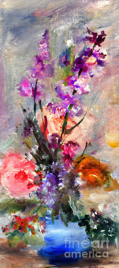 Flowers for you Painting by Daliana Pacuraru