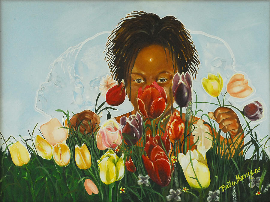 Flowers for You Mama Painting by Belle Massey
