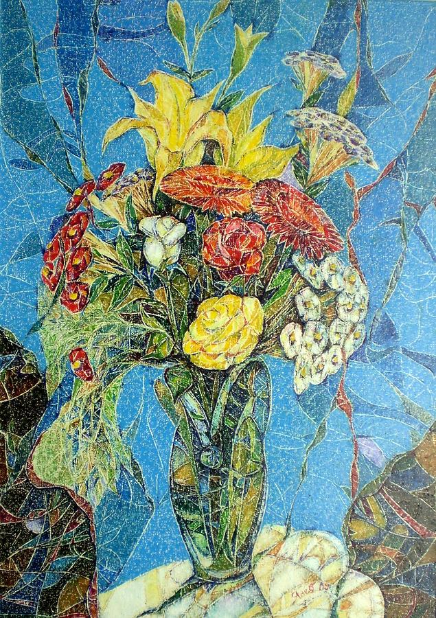 Flower Painting - Flowers by Jivko Ianev