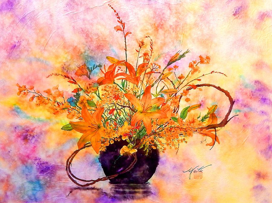 Flowers Painting by John YATO