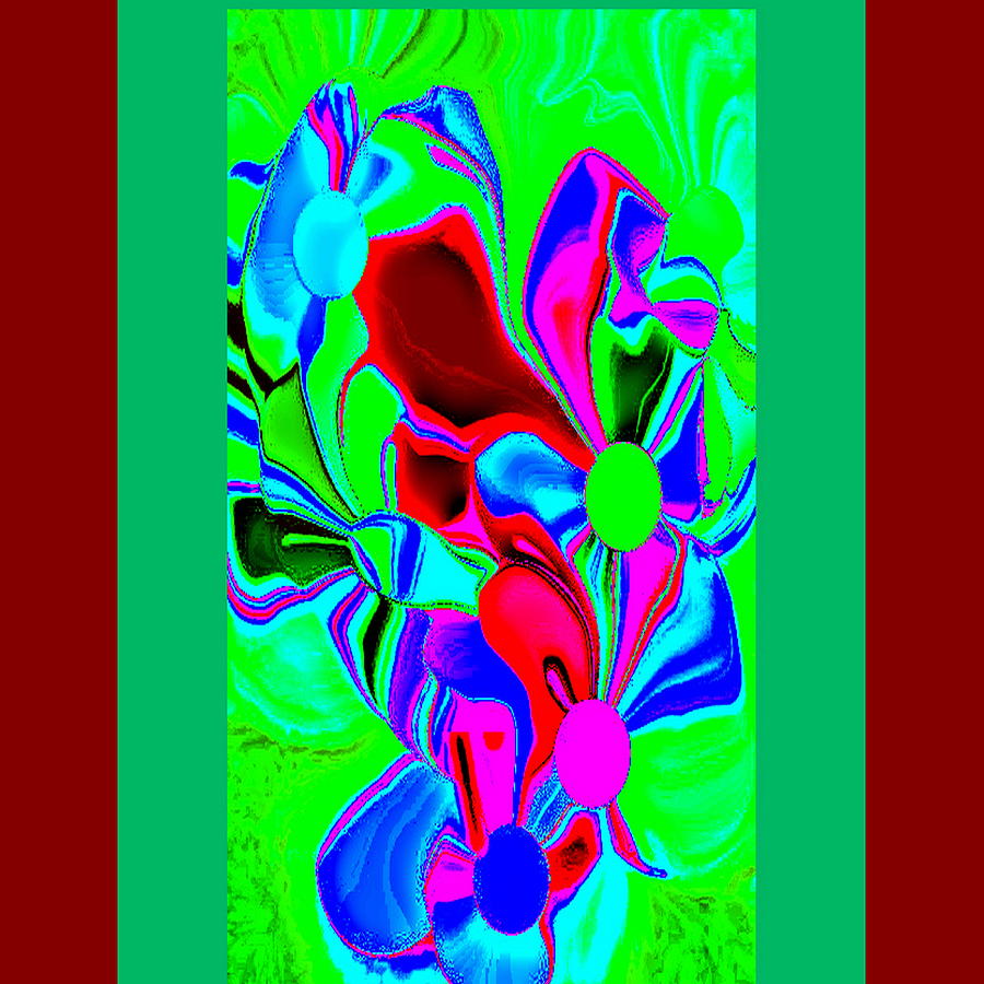 Flowers Digital Art by Mary Russell