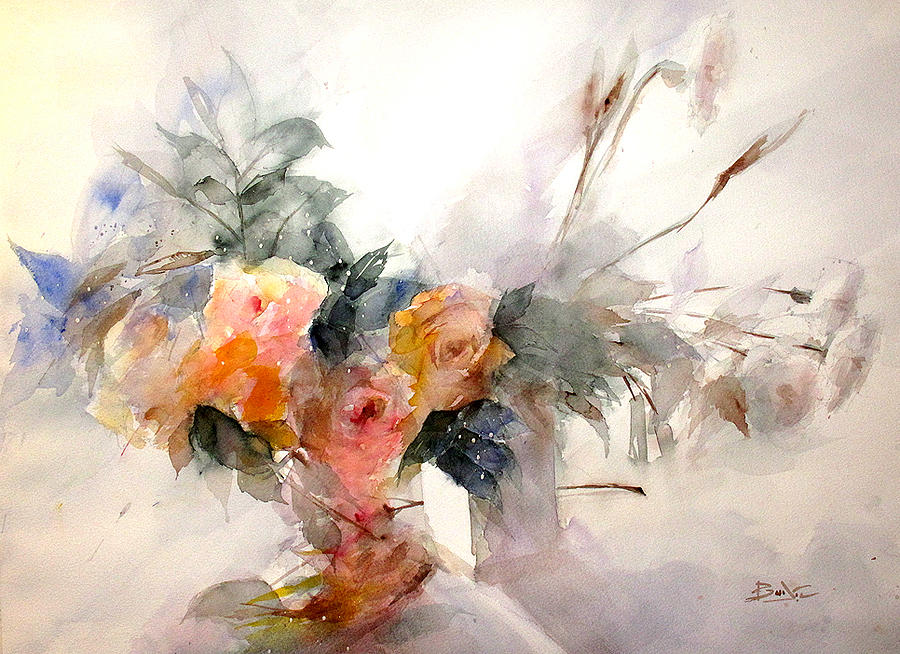 Flowers No.6, sold Painting by Loc Bui