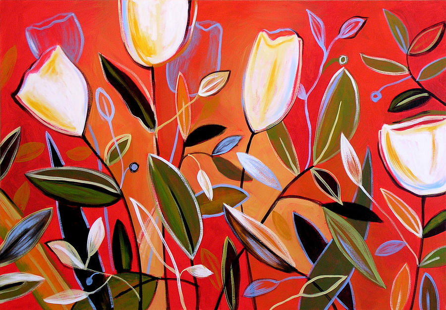 Flowers of Love Painting by Amy Giacomelli
