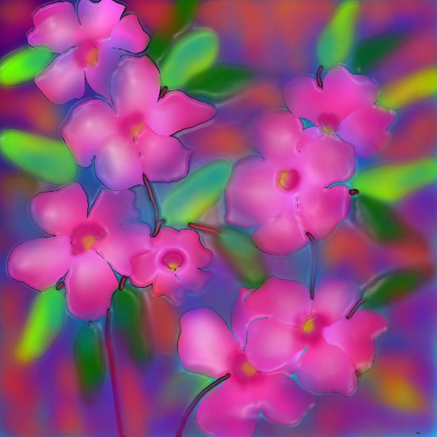 Flowers of october Digital Art by Latha Gokuldas Panicker