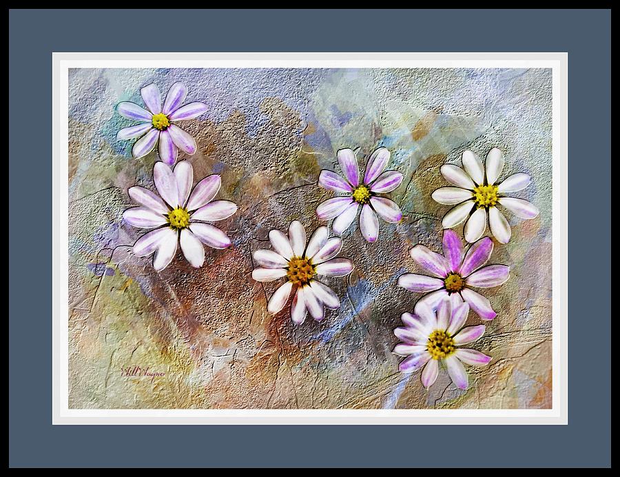 Flowers painting Photograph by Will Wagner