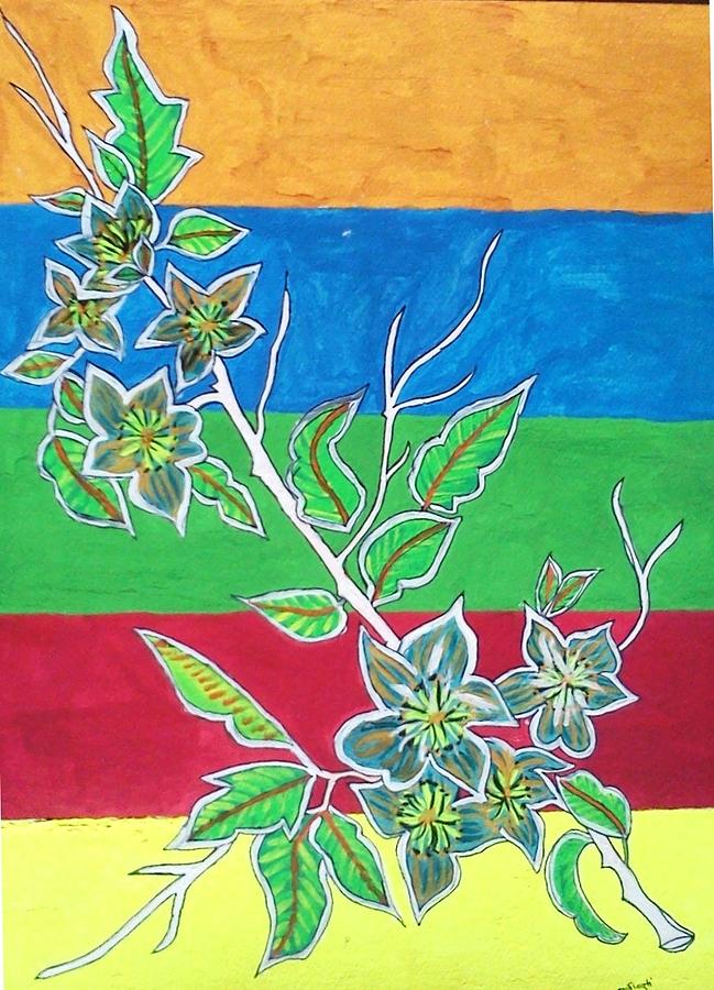 Flower Painting - Flowers  by Swati Panchal