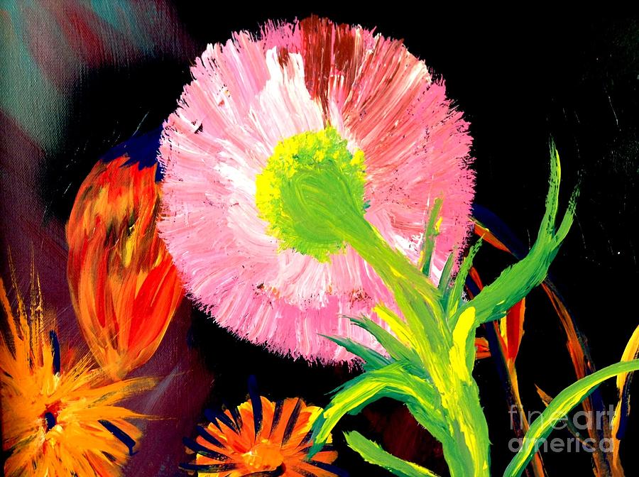 Flowers to Grow Painting by James and Donna Daugherty