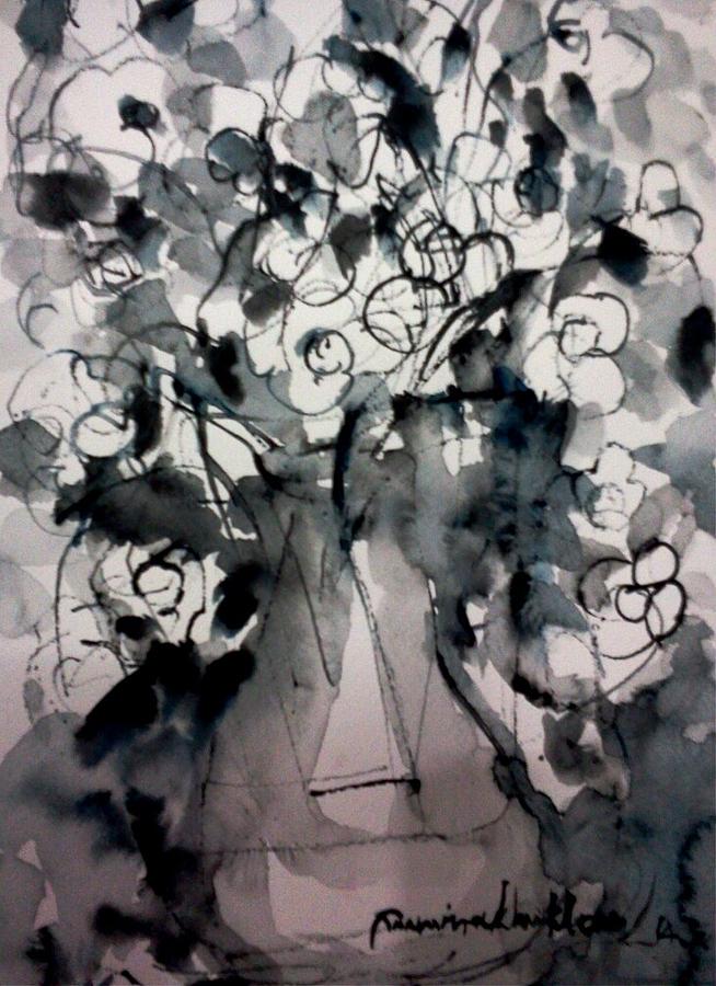 Flowers  Painting by Wanvisa Klawklean