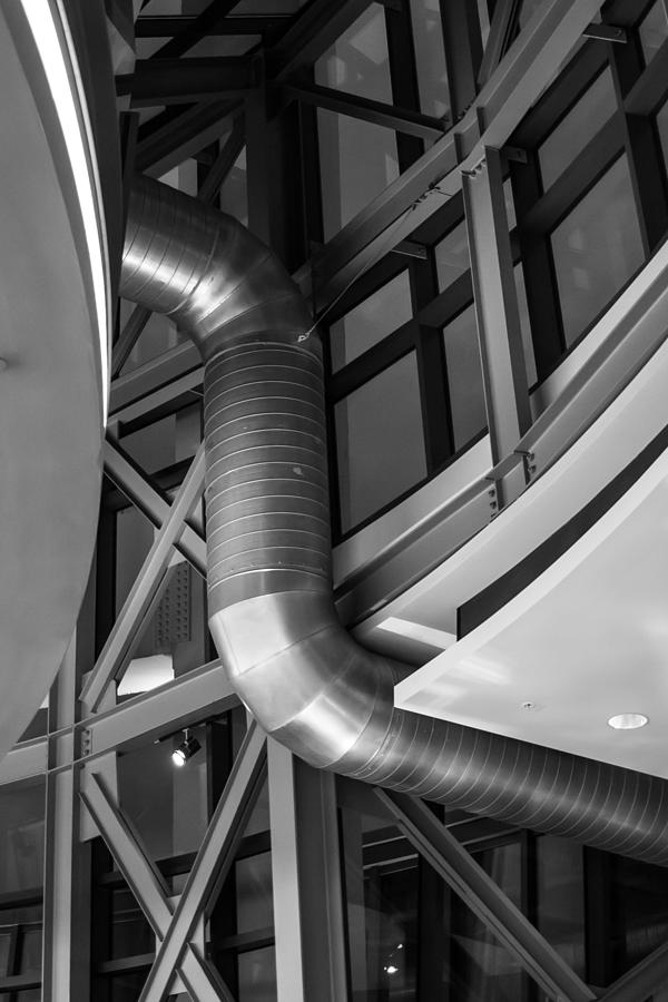 Flowing Duct Photograph by Melinda Ledsome