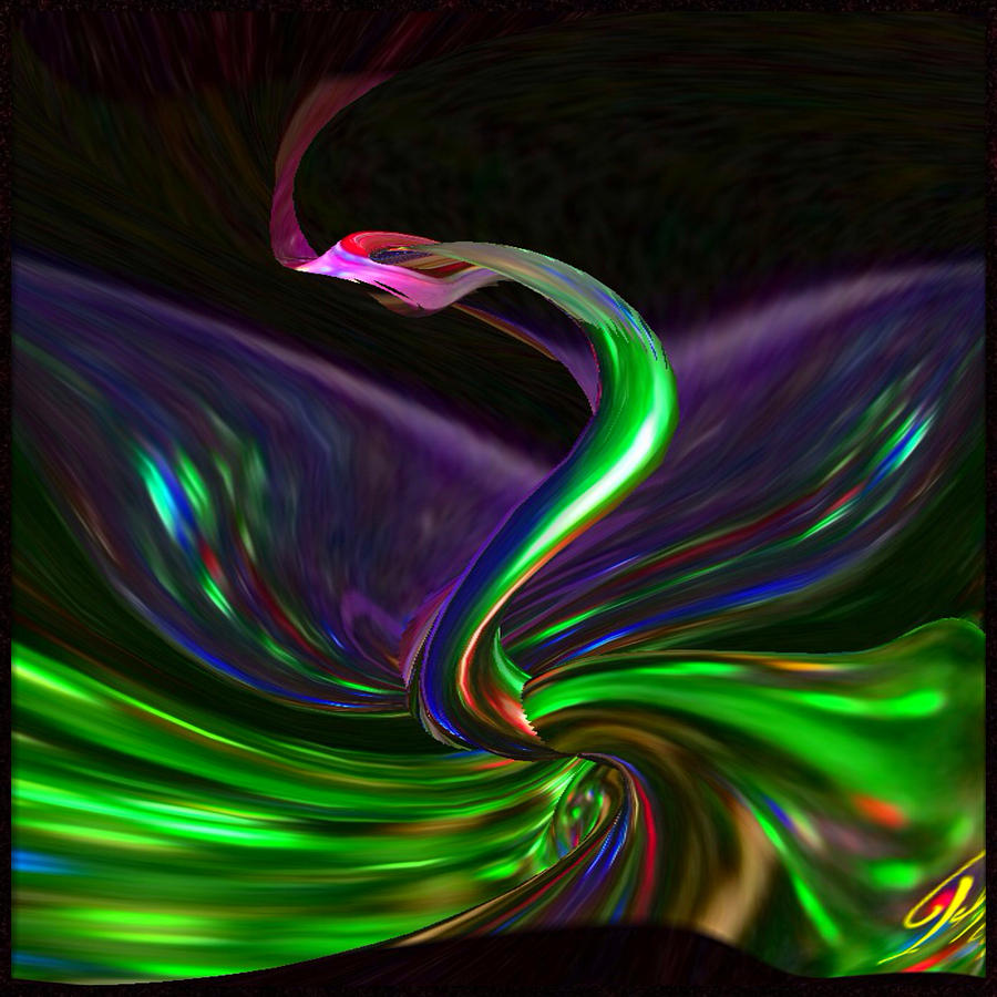 Flowing Movement 3 Digital Art