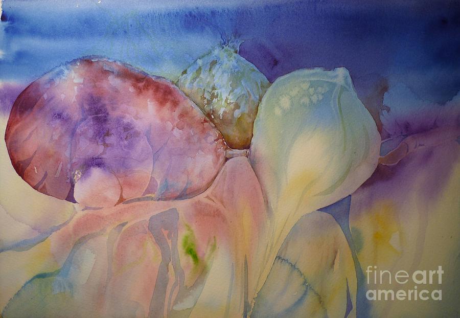 Flowing Still Life Painting by Donna Acheson-Juillet