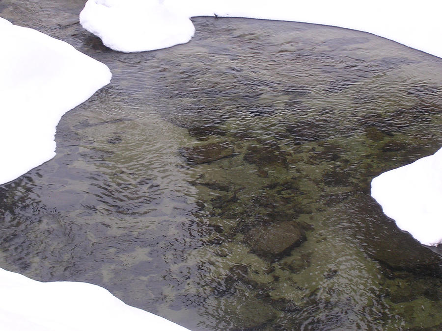 Lake Valhalla Photograph - Flowing Through Winter by Tom Trimbath Lake Valhalla Photograph - Flowing Through Winter by Tom Trimbath