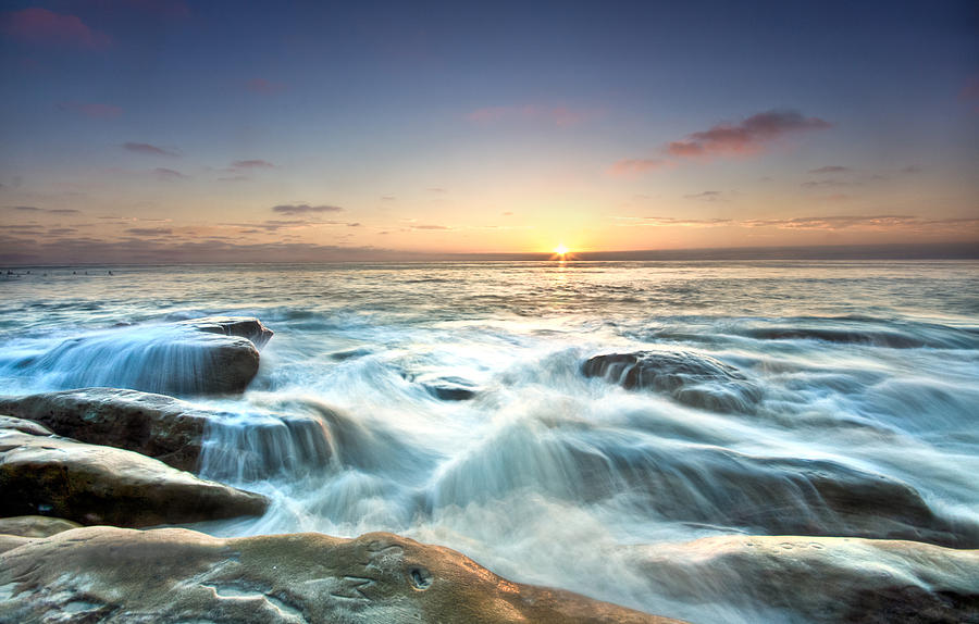 Flowing Water Photograph by Lee Bertrand - Fine Art America