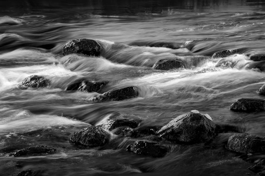 Flowing Water on the Thornapple River Photograph by Randall Nyhof