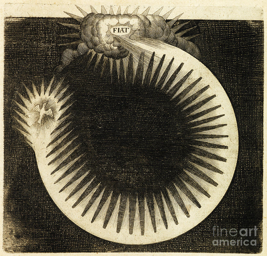 Fludds Creation Theory 1617 Photograph by Getty Research Institute
