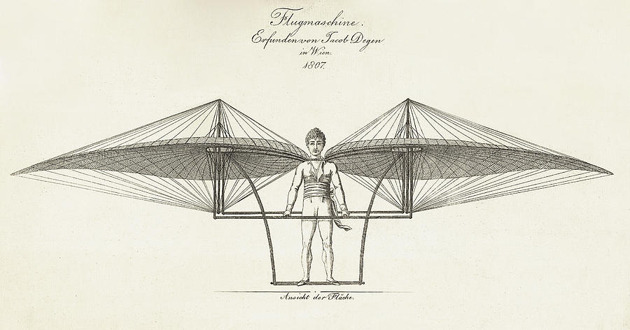 Flugmaschine 1807 Photograph by Daniel Hagerman